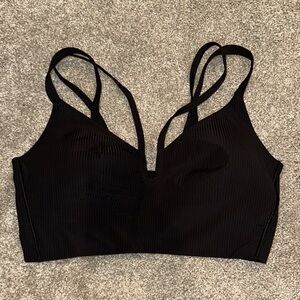 Lululemon Athletica Black Sports Bra - like a cloud longline